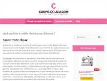Tablet Screenshot of coupe-couzu.com